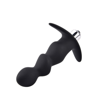 Wibrator z silikonowym dildo męski masaż prostaty Anal G-spot Butt Plug dla mężczyzn