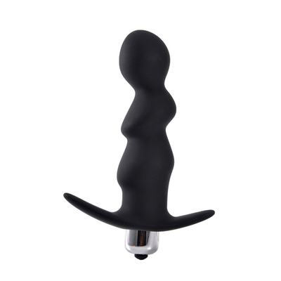 Wibrator z silikonowym dildo męski masaż prostaty Anal G-spot Butt Plug dla mężczyzn