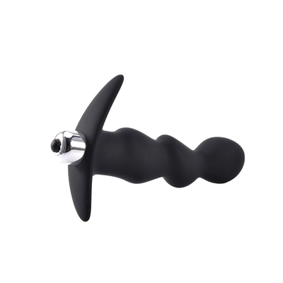 Wibrator z silikonowym dildo męski masaż prostaty Anal G-spot Butt Plug dla mężczyzn