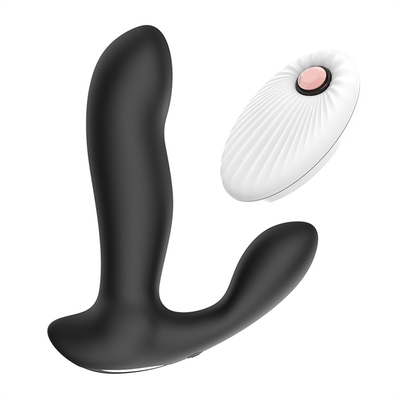 Wibrujący i Teleskopujący Wibrator Analny Dildo W kształcie Analnej Wtyczki dla Mężczyzn Silikon Analny Dildo Zabawka Seksowa Masturbacja Mężczyzna Gej