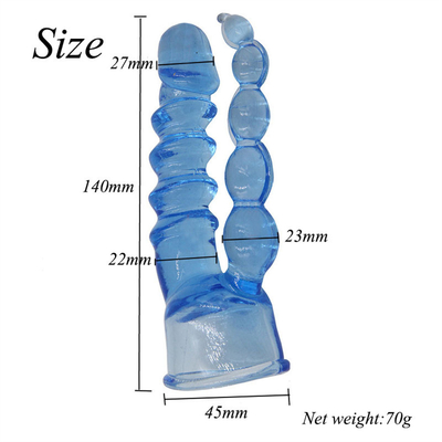 G Spot Stimulator Vibrator TPE Accesory Massage Rod Dla Kobiet