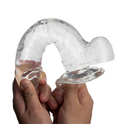 Gorąca sprzedaż Duży rozmiar plastikowy Tanie i kolorowe Dildo TPE Realistyczny ogromny sztuczny penis dla kobiet