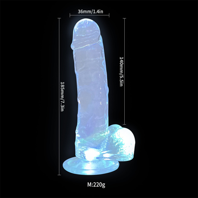 Gorąca sprzedaż Duży rozmiar plastikowy Tanie i kolorowe Dildo TPE Realistyczny ogromny sztuczny penis dla kobiet
