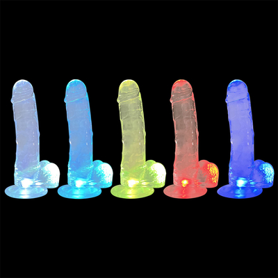 Gorąca sprzedaż Duży rozmiar plastikowy Tanie i kolorowe Dildo TPE Realistyczny ogromny sztuczny penis dla kobiet