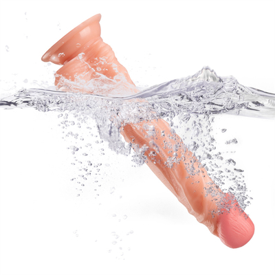 Gorąca sprzedaż zabawkę seksualną sztuczny penis duży plastikowy dildo dla kobiet