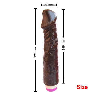 Wibrator penisa TPE bez kroków Sztuczny penis dla kobiet