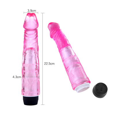 Wibrator penisa TPE bez kroków Sztuczny penis dla kobiet