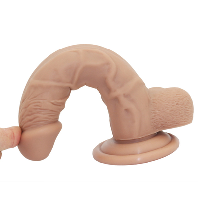 Kolorowe płynne silikony realistyczne dildo dla dorosłych