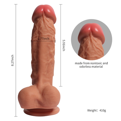 Silny kubek wysysający realistyczny dildo męski sztuczny penis zabawy seksualne dla kobiety