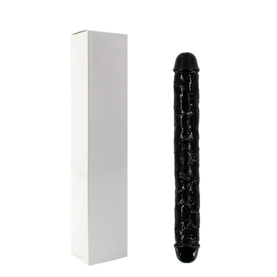 Super miękki, dwugłowy dildo z TPE, realistyczny penis dla kobiety.