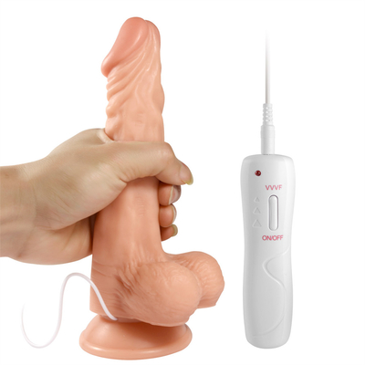 2 rozmiary Zdejmij kontrolę wibrujący dildo dla kobiet Gumy Penis Masturbacja Dildo zabawkę seksualną Kobieta
