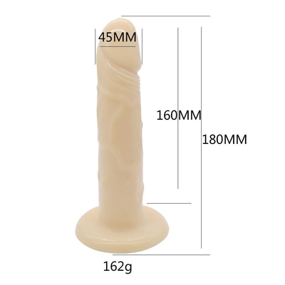 Wielkiej wielkości Miękkie dildo z galaretką TPE dla kobiet Ogromne realistyczne realistyczne dildo bez jaj
