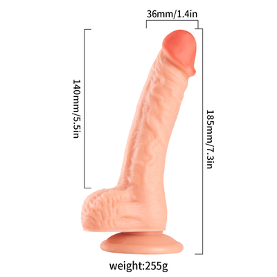 Gorąca sprzedaż Materiał Pvc Dildo Zabawki seksualne dla mężczyzn i kobiet
