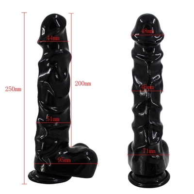 Mini Soft TPE Realistyczny Jasny Żelazowy Kryształowy Dildo Dla Kobiet Przezroczysty Penis Penis Dojrzałe Zabawki Seksowe