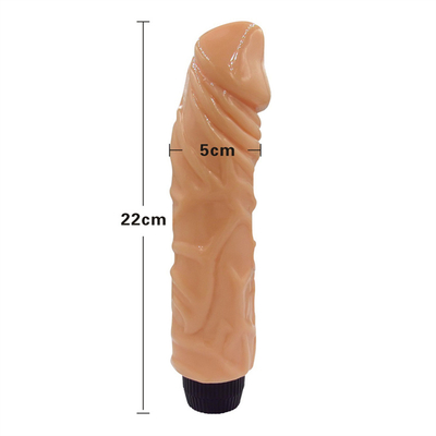 22 cm (8,66 cala) Dildo Vibrator Naturalne uczucie hurtowe tania cena seks wibracja Dildo gorąca sprzedaż realistyczne wibracje