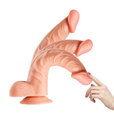 Miękkie galaretki Sztuczny Penis Różne Rozmiary Dick Toy dla Dorosłych Kolorowy Kryształowy Gumkowy Penis Duży Realistyczny Dildo Dla Kobiety