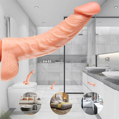 Miękkie galaretki Sztuczny Penis Różne Rozmiary Dick Toy dla Dorosłych Kolorowy Kryształowy Gumkowy Penis Duży Realistyczny Dildo Dla Kobiety