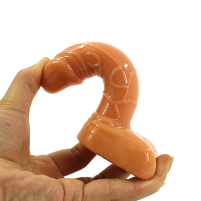 Realistyczny Mini Size 11cm Analny Dildo z Kubką Wysiłową Vagina Dildo Silicone Bezpłatny Próbka Produktu Seks Męski Dildo