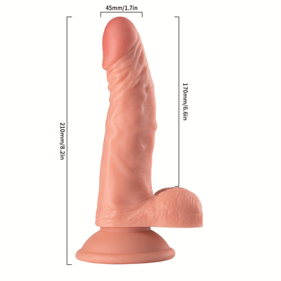 Gorące 7,88 cali Lesbijskie Realistyczne Zabawki Seksowe Nosić Sztuczny Penis Paska Na Dildos Dla Kobiet Pary