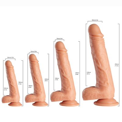 Najlepiej sprzedający się olbrzymie realistyczne dildo dla kobiet PVC dildo sztuczny penis z kubkiem ssącym