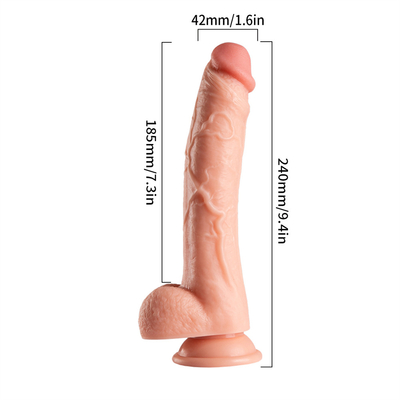 Dropship noszalny realistyczny fałszywy penis Dick Silny kubek wysysający PVC Długi Dildo dla kobiet