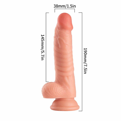 Mały realistyczny dildo mini dong sztuczny penis z silną kubką ssącą kobiety masturbacja zabawki seksualne