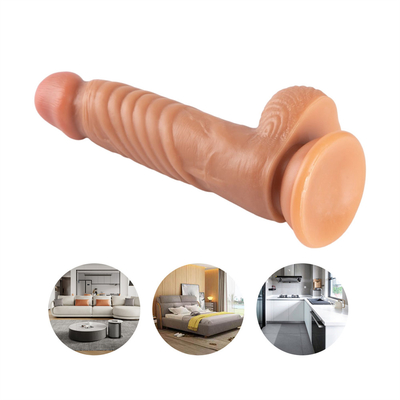 Mały realistyczny dildo mini dong sztuczny penis z silną kubką ssącą kobiety masturbacja zabawki seksualne