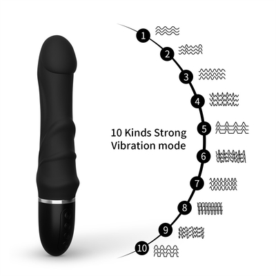 Wibrująca plamka G-spot silikonowy bezprzewodowy dildo seksowne zabawki masaż laską dla kobiet wibrator pochwy