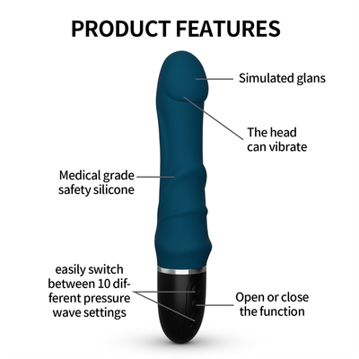Wibrująca plamka G-spot silikonowy bezprzewodowy dildo seksowne zabawki masaż laską dla kobiet wibrator pochwy