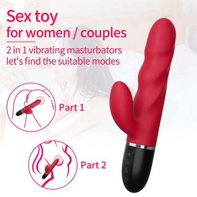 Wibrująca plamka G-spot silikonowy bezprzewodowy dildo seksowne zabawki masaż laską dla kobiet wibrator pochwy