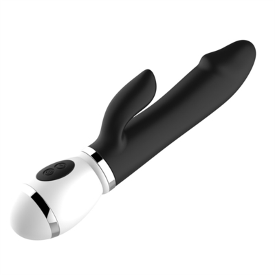 Wielkość towarowa USB Recharge 12 Speed Masaż Dildo dla kobiet Orgazm Masturbacja Podwójny wibrator