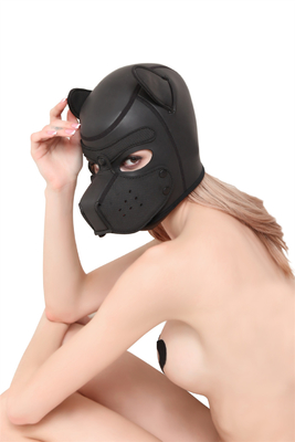 Najbardziej modne maski dla psów bdsm niewolnicy zabawy seksualne lateks maski bdsm