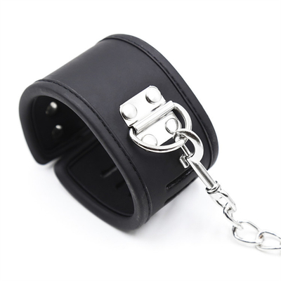 BDSM Bondage Skórzane kajdanki zestaw regulowalny przytrzymaj bondage kajdanki kostki pary gry produkty seksualne