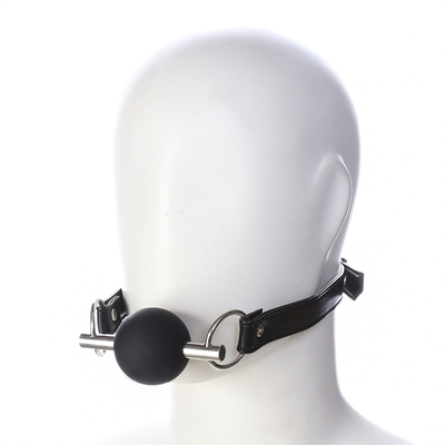 Dorośli SM Bondage Gear Gęba z Pu Kożda Paska Fetyszystka
