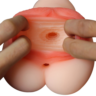 3D Głowa Męski Masturbator Prawdziwy Głęboki Gardło Puchar Oralny