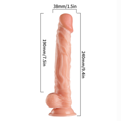 Potężny wibrujący i obracający się produkt seksualny Pene Di Gomma