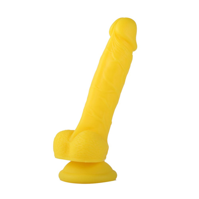 Ogromne rozmiary realistyczne dildo z pojemnicą Sztuczny penis dla kobiet