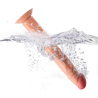 Płeć Mężczyzna Ogromna przyssawka Dildo Prawdziwa skóra Uczucie PVC Duże dildo dla kobiet