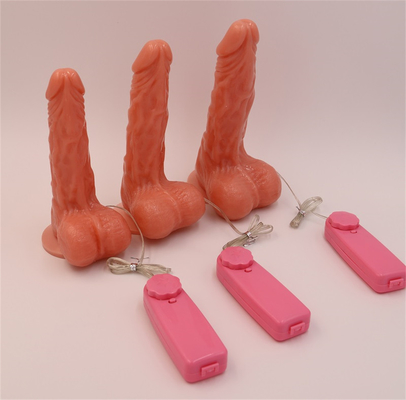 Realistyczny Dildo Bezpieczny dla ciała Materiał życiowy Ogromny Penis Kutas z silną kubką ssania Dildo wibrator z ogrzewaniem