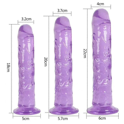 Silne ssanie Sztuczne dildo Penis Jelly Ogromne dildo dla kobiet Realistyczne dildo