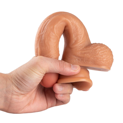 Duże, miękkie, długie, twarde, elastyczne, silikonowe dildo, silikonowe, olbrzymie, realistyczne, wpychające, dildo.