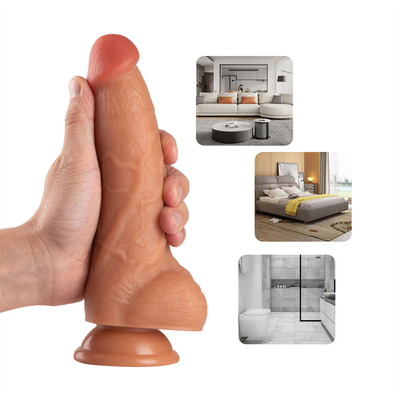 8,5-calowy realistyczny PVC Dildo Sex Toy Body Safe Silna przyssawka Ultra Soft