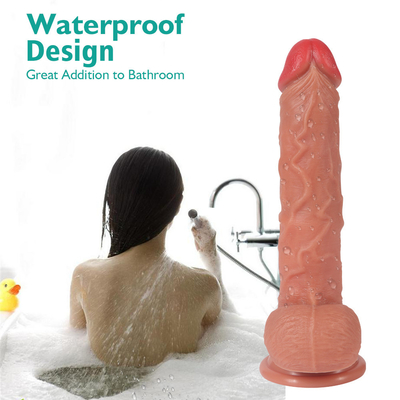 Wbijając realistyczną zabawkę erotyczną Dildo, stymulator łechtaczki Anal G Spot dla kobiet