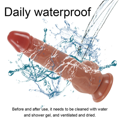 Teleskopowy wibrujący, podpychający realistyczny dildo, kobieca masturbacja z kubkiem wysysającym, podgrzewanie penisa, zdalnie sterowany dildo.