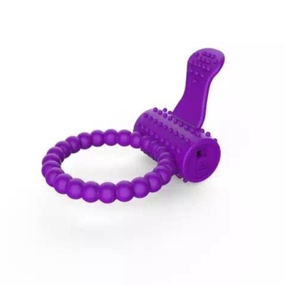 Wysokiej jakości produkty seksualne wygodne męskie pierścienie penisa z wibratorem dla mężczyzn