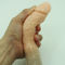 Bezstopniowy wibrator Dick Skóra jagnięca Dildo Realistyczna zabawka erotyczna Medyczny materiał PVC