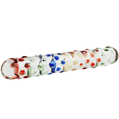 Kolorowy korek analny Pyrex