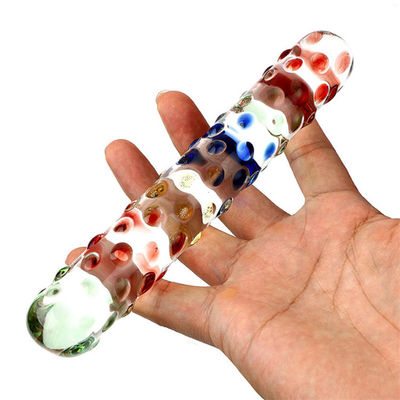 Kolorowy korek analny Pyrex