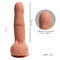 Realistyczne przyssawki Dildo Męskie sztuczne gumowe wibratory dla dorosłych dla kobiet