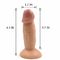 Mini Dildo Sex Toy Realistyczne silikonowe żołędzi Penis Dorosłe zabawki erotyczne dla kobiet